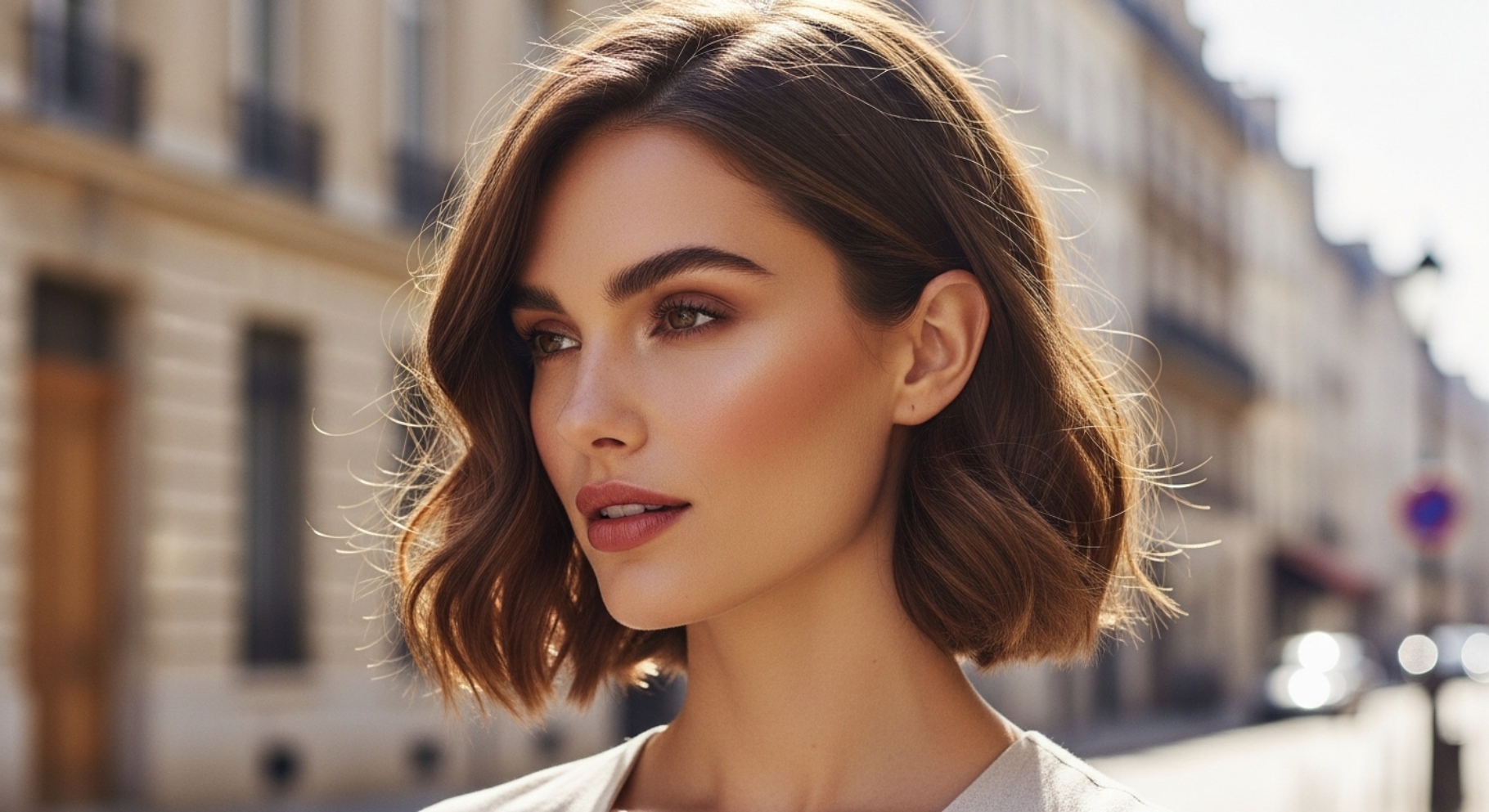 Airy French Bob