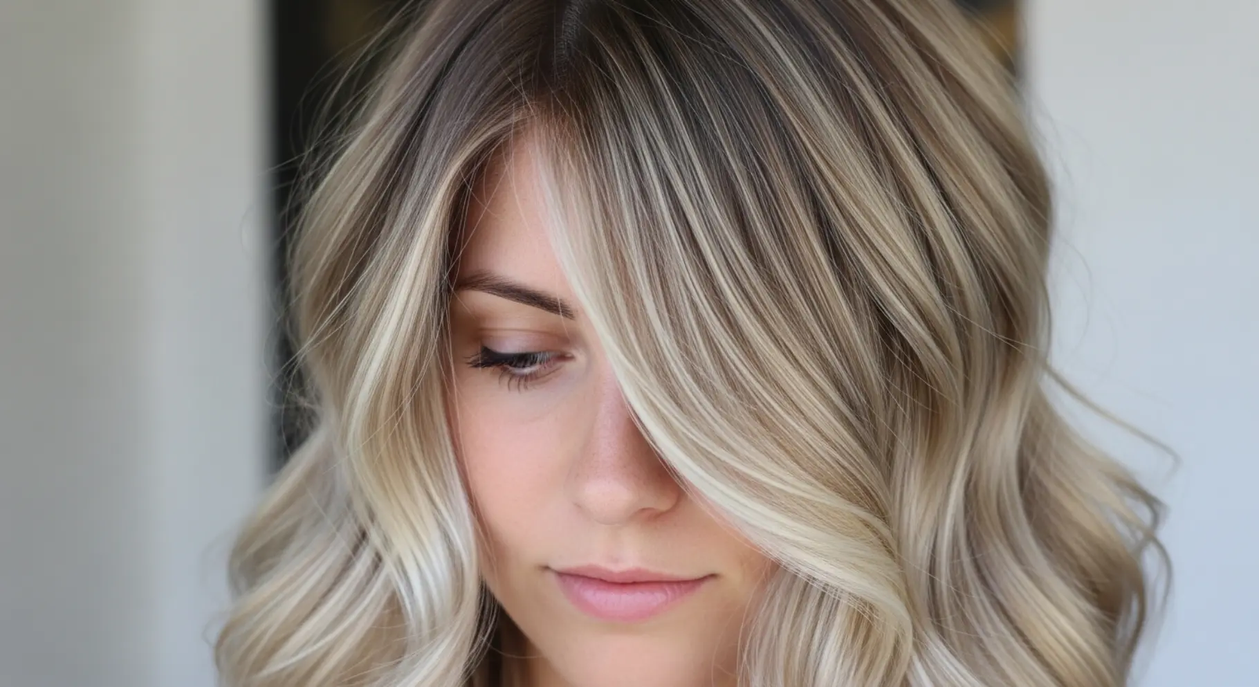 Ash Blonde Balayage