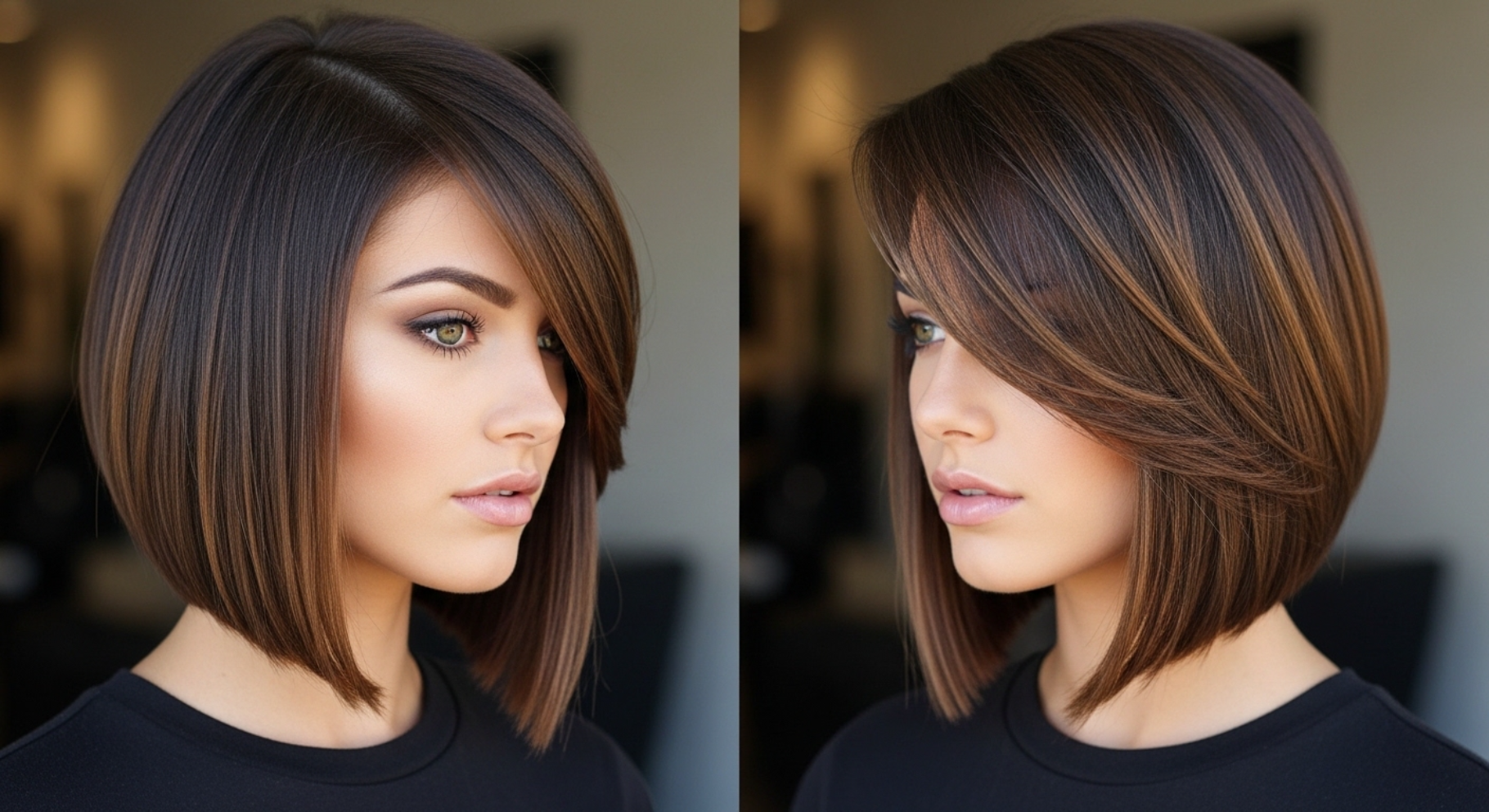 Bob Hairstyles for Round Face