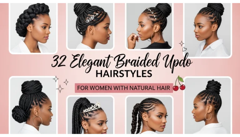 Braided Updo Natural Hair