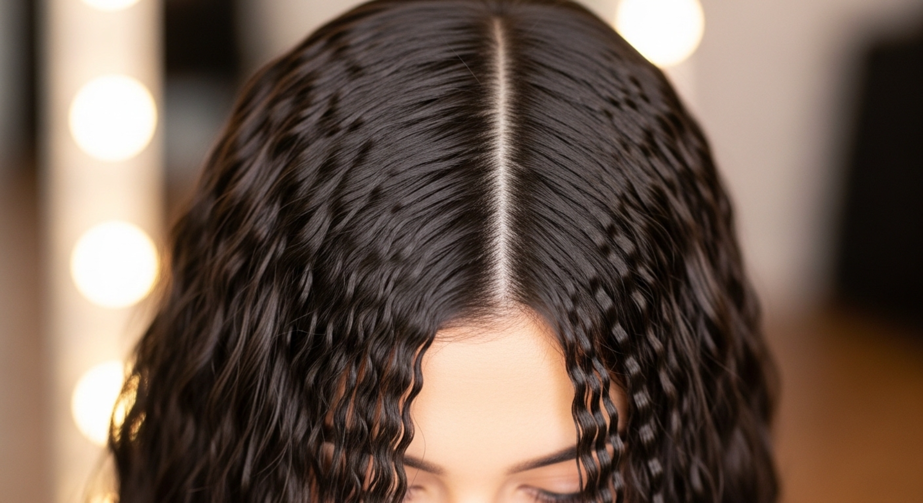 Crimped Hair Texture