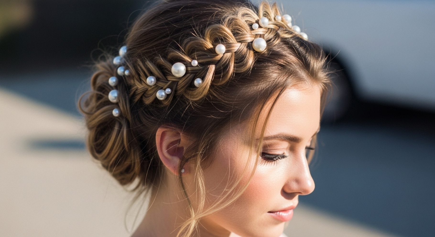 Crown Braid Updo