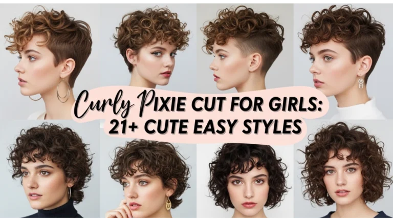 curly pixie cut for girls