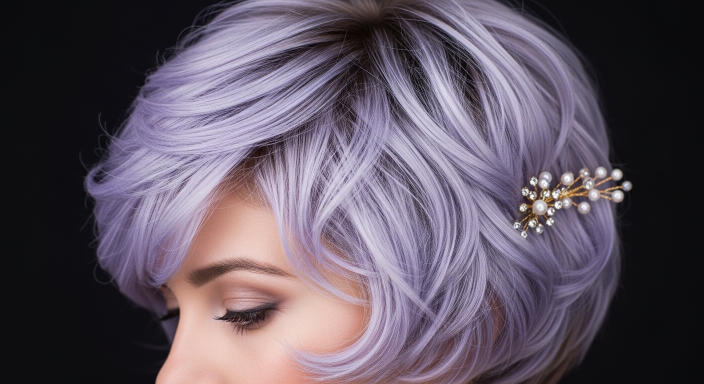 Curly Pixie with Subtle Layers and Shine