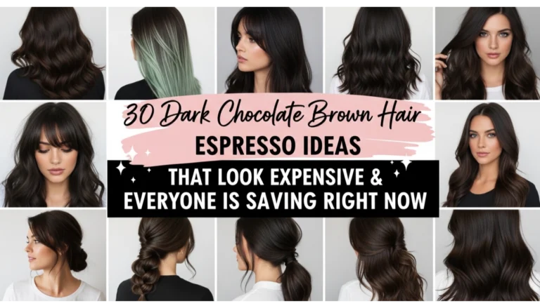 Dark Chocolate Brown Hair Espresso