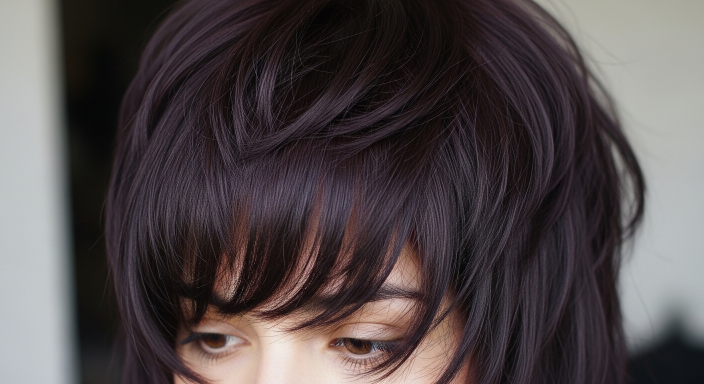 Dark Tone Wolf Cut