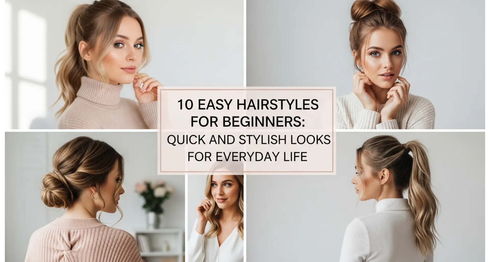Easy Hairstyles For Beginners