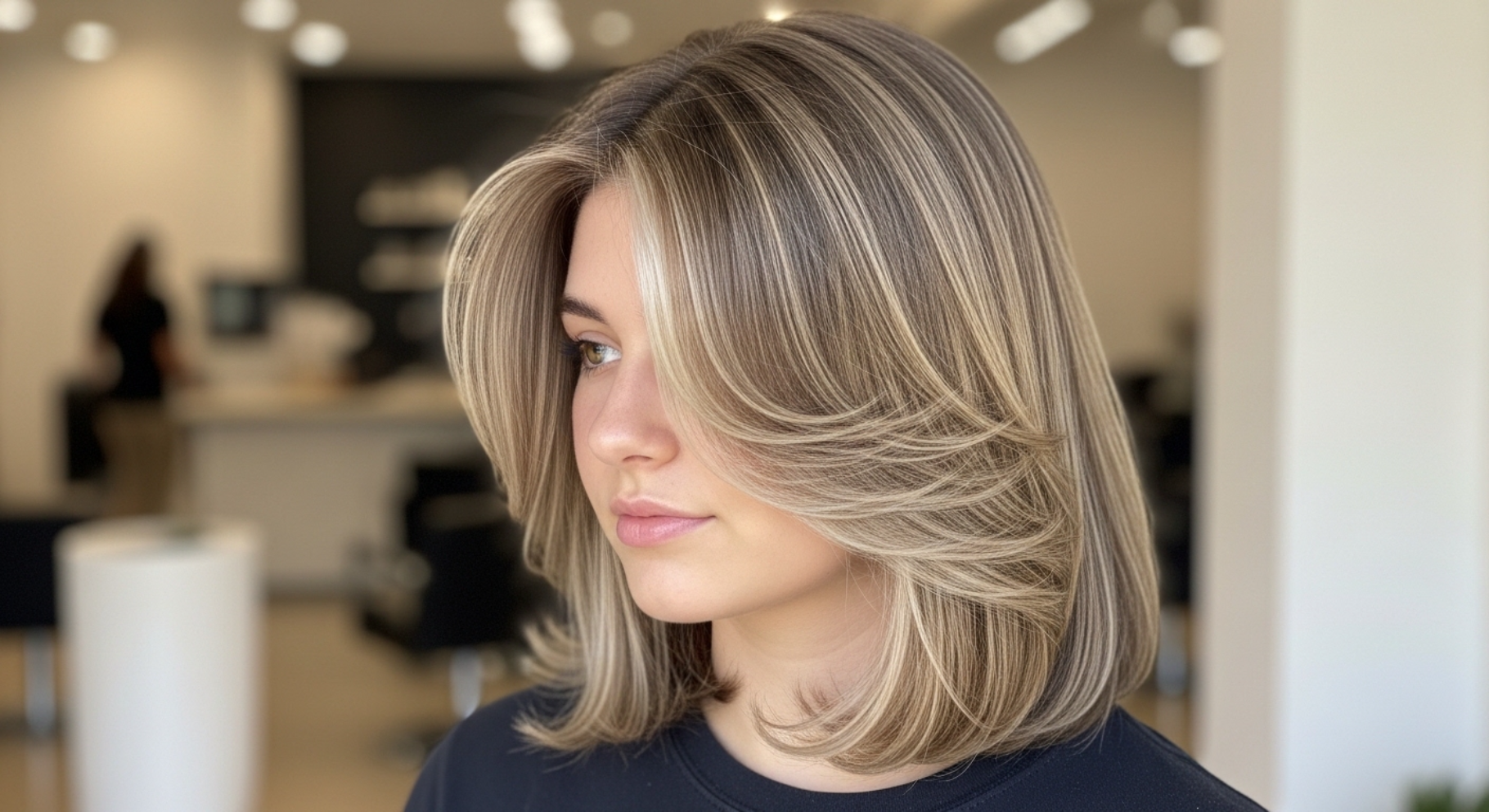 Face Framing Layers for Defined Shape