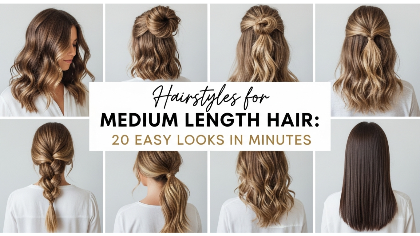 Hairstyles for Medium Length