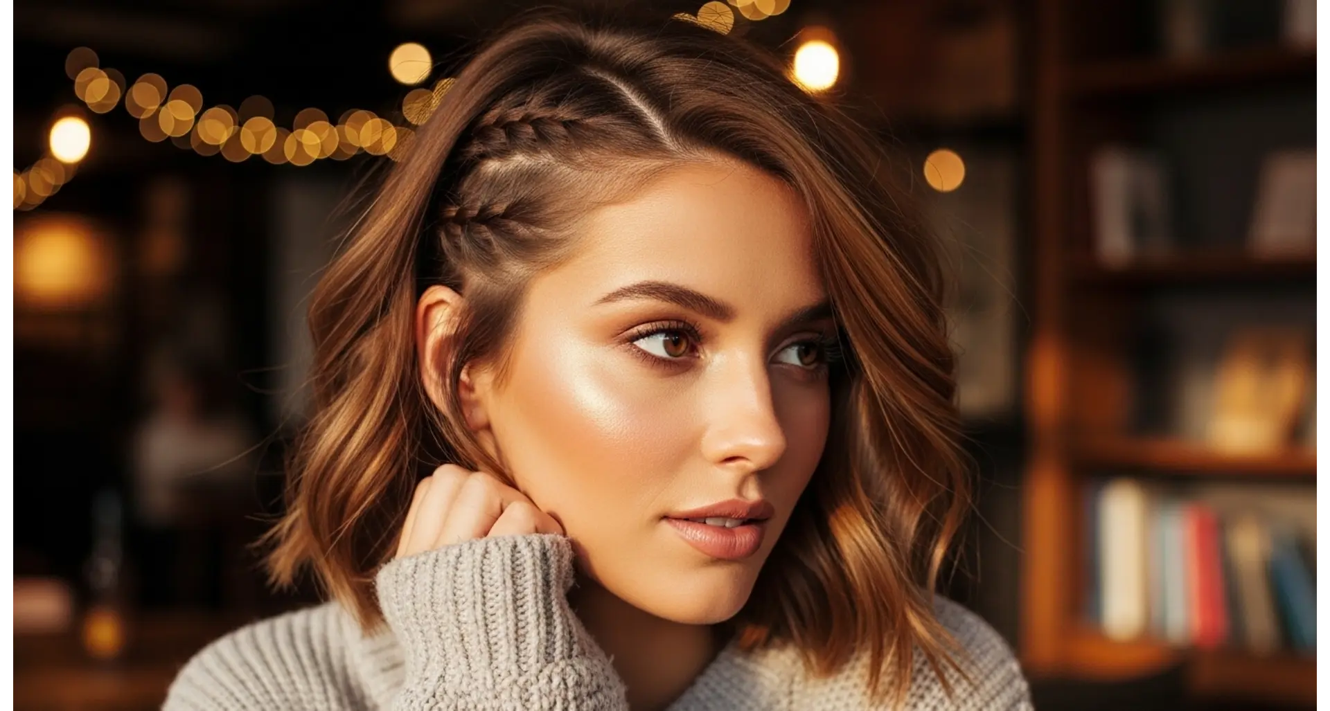 Hidden Side Braid Detail