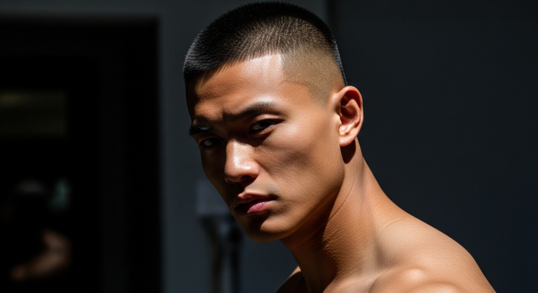 High Fade Buzz Cut