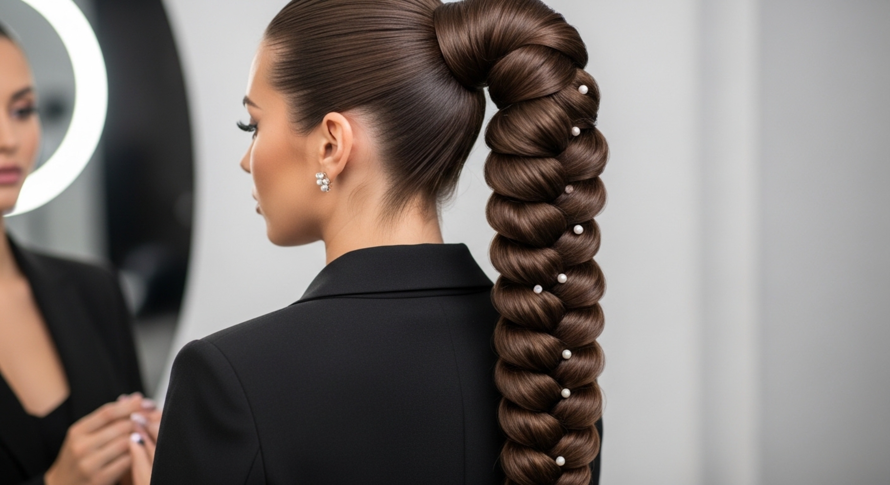 Long Braided Ponytail