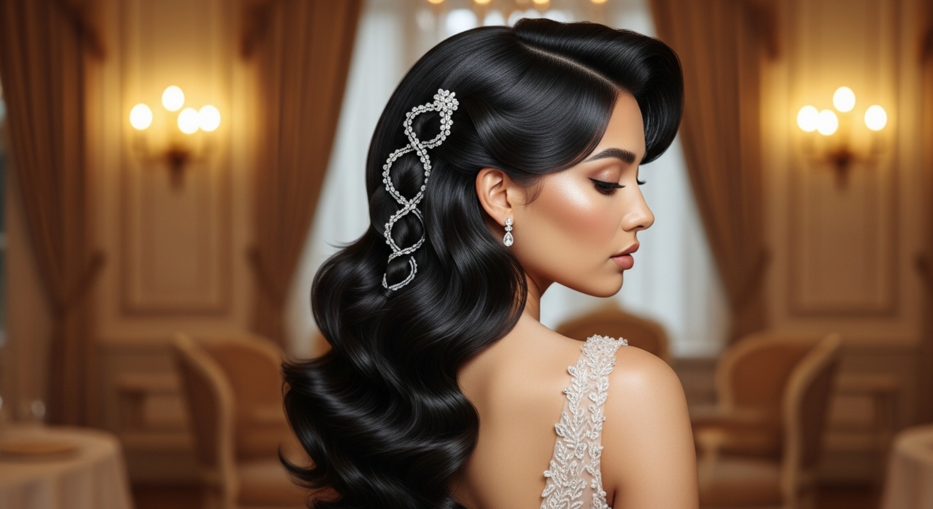 Loose Waves for Black Hair Texture