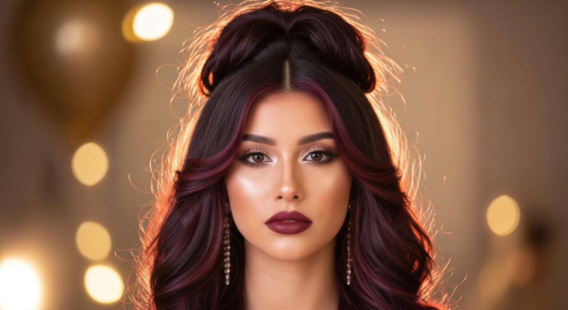 Loose Waves with Face Framing Highlights