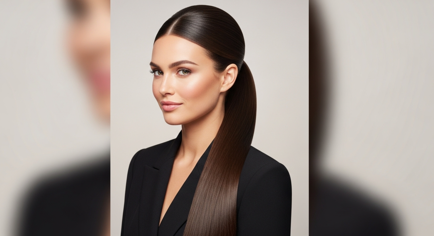 Low Sleek Ponytail