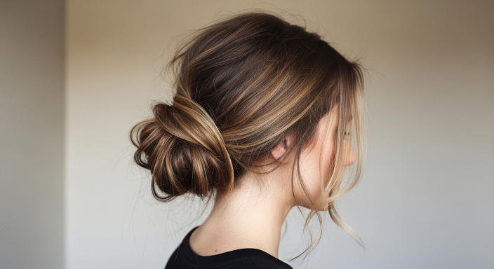 Low Textured Bun