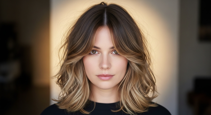 Medium Length Wolf Cut