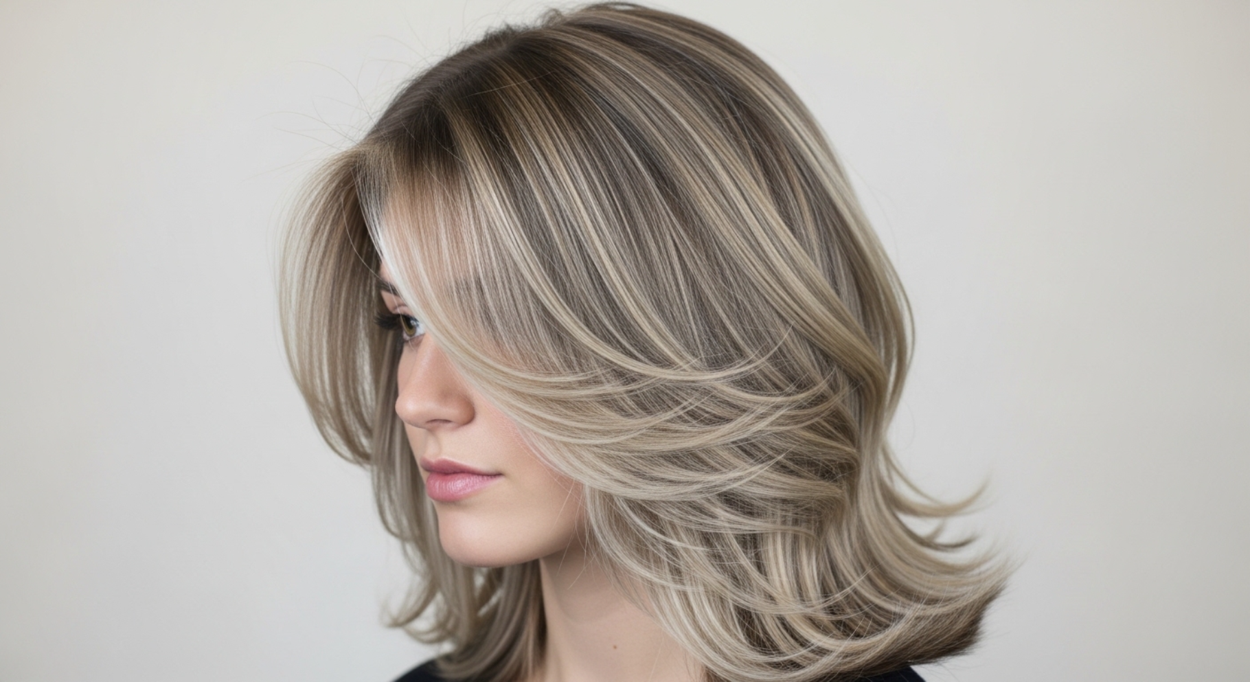 Mid Length Razor Cut for Fine Hair