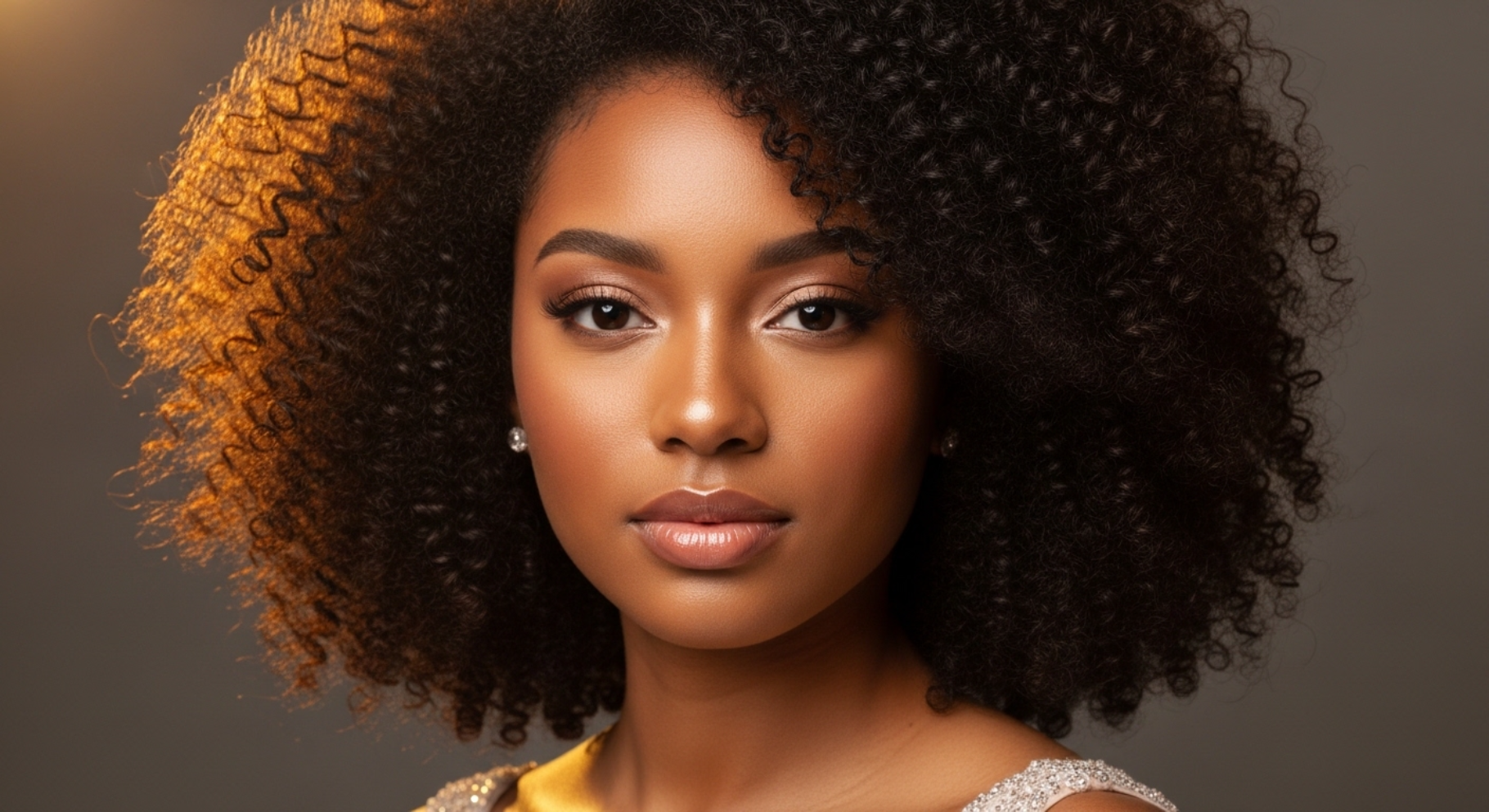 Natural Curly Afro Shape