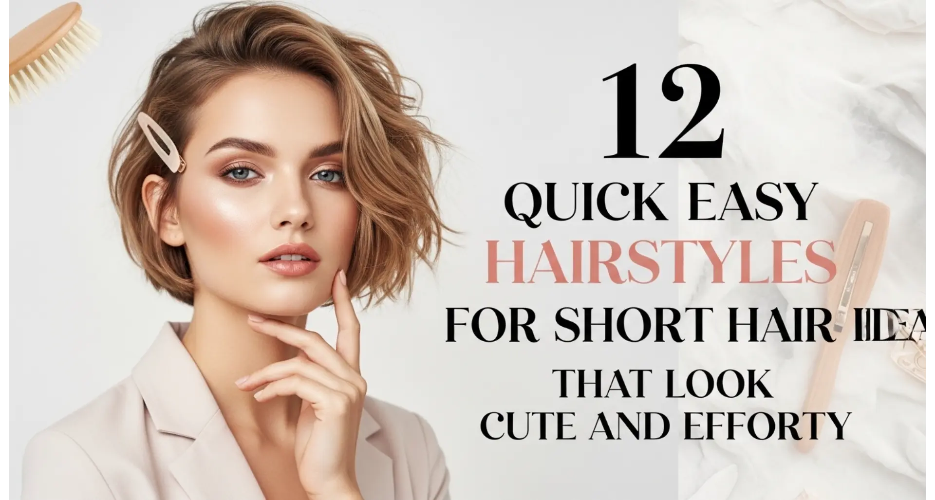 Quick Easy Hairstyles For Short Hair