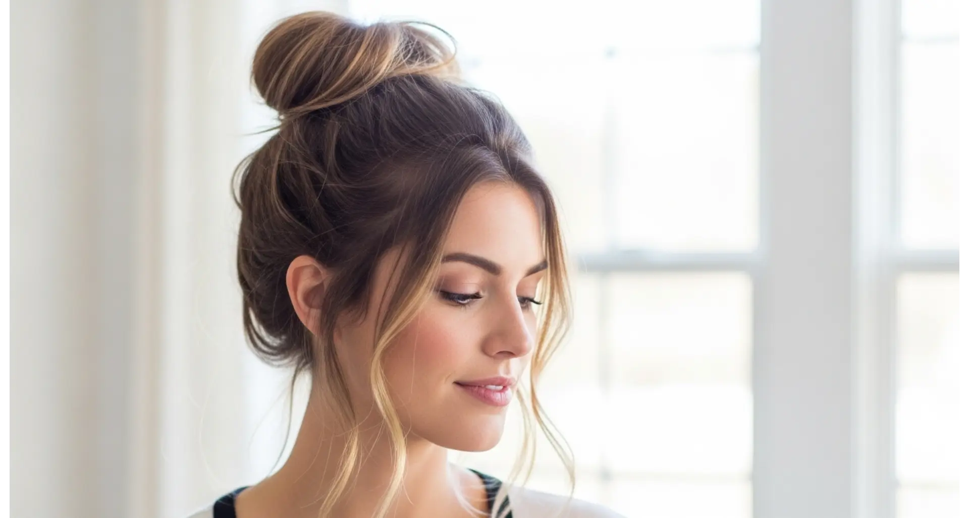 Relaxed Messy Bun