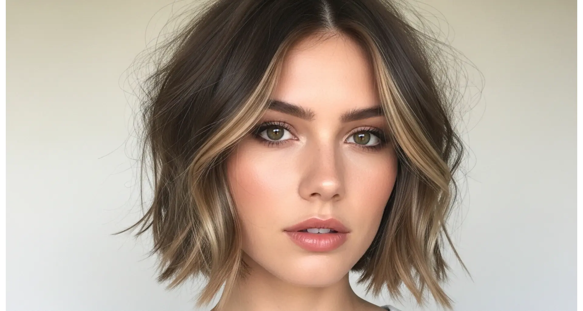 Shaggy Bob with Face Framing Layers