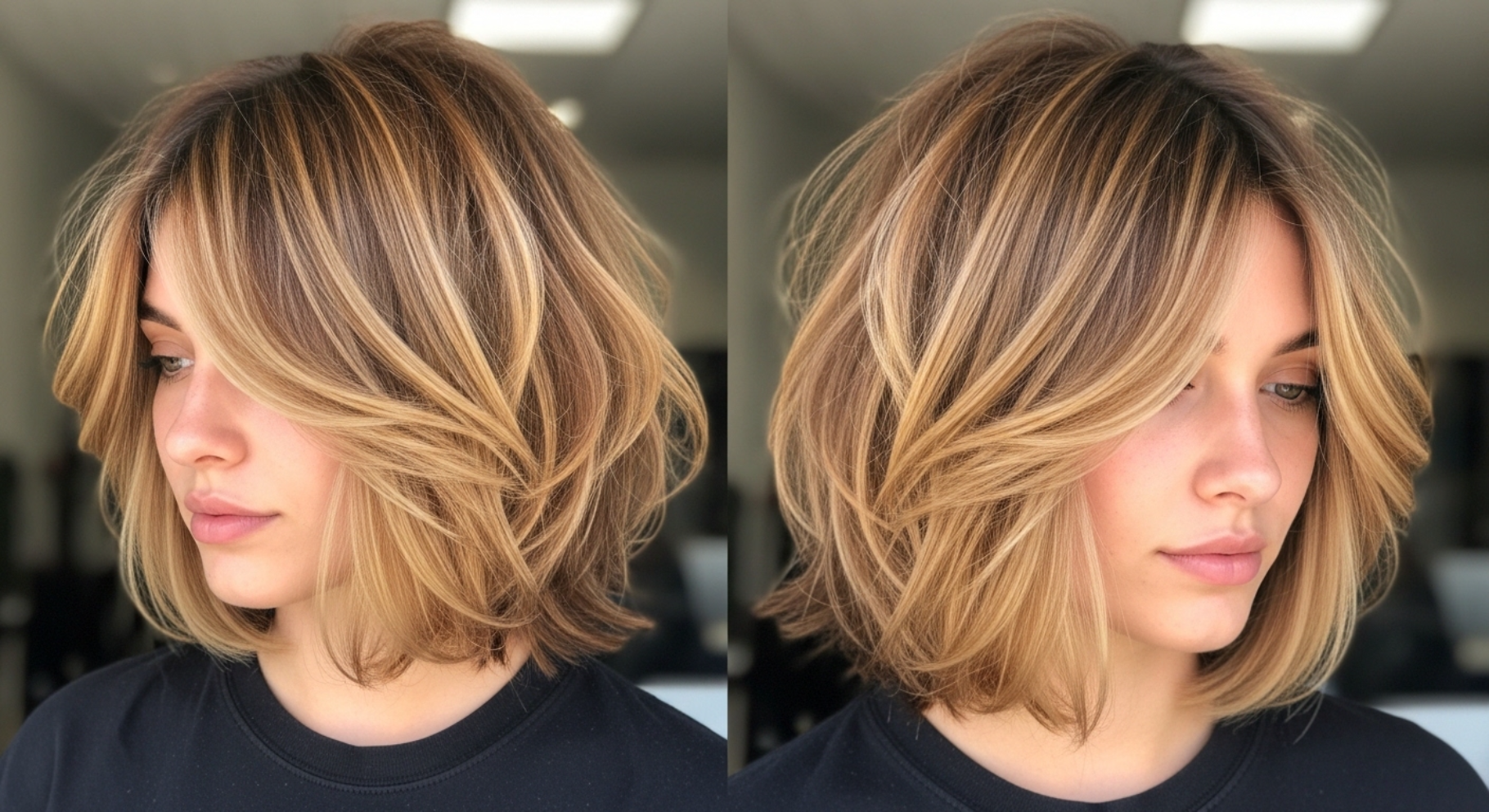 Shaggy Bob with Texture