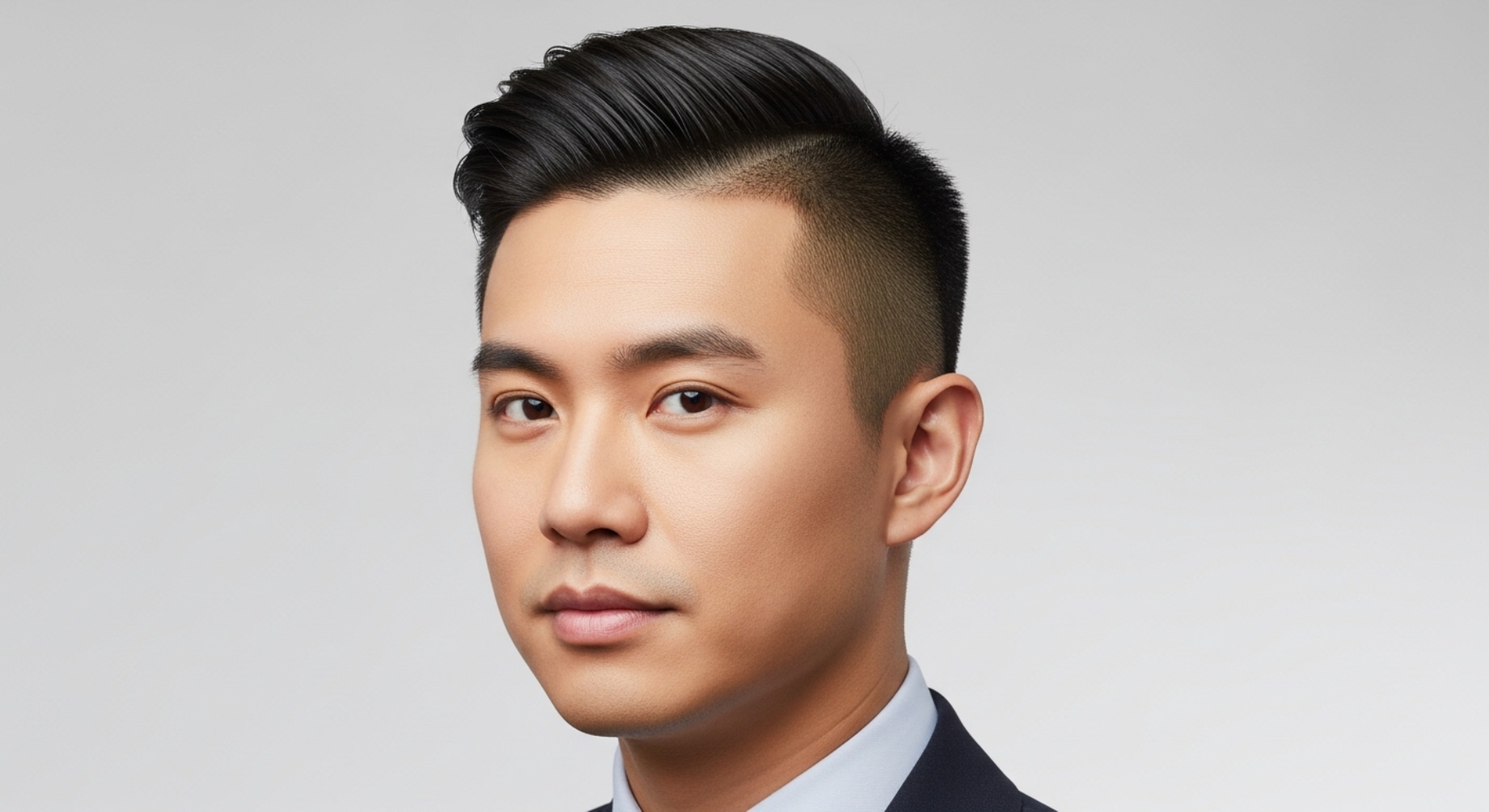 Short Comb Over Fade