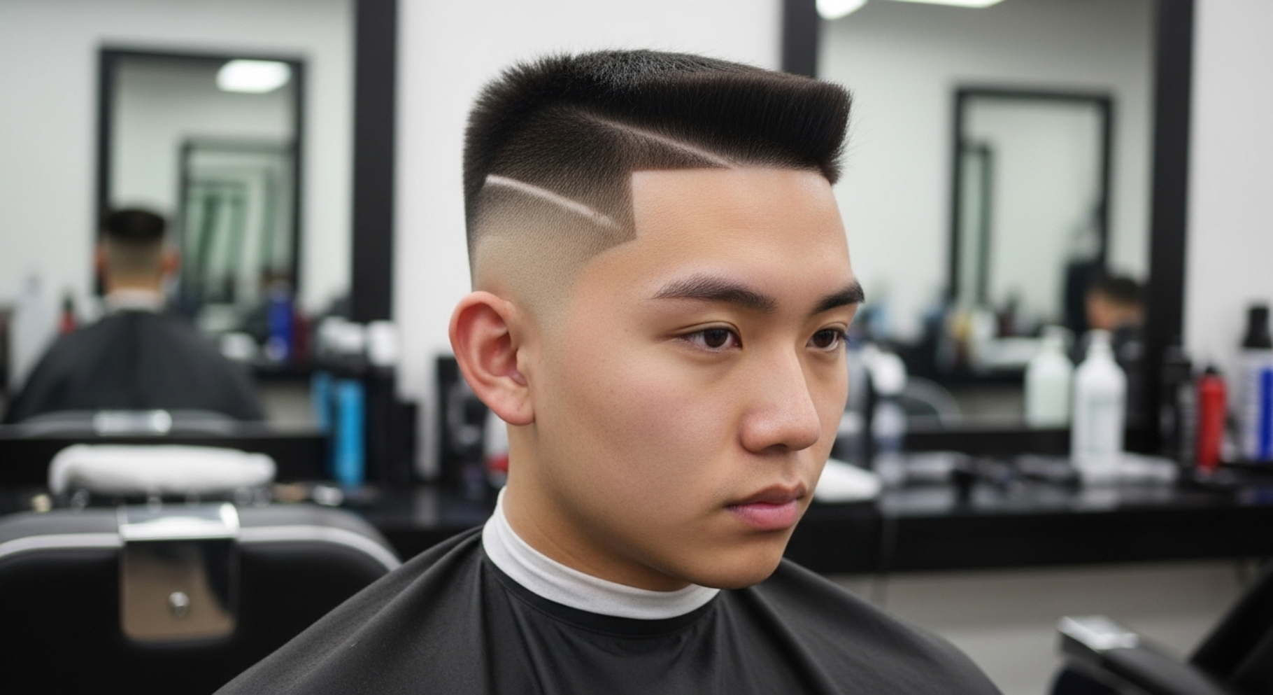 Short Flat Top Fade