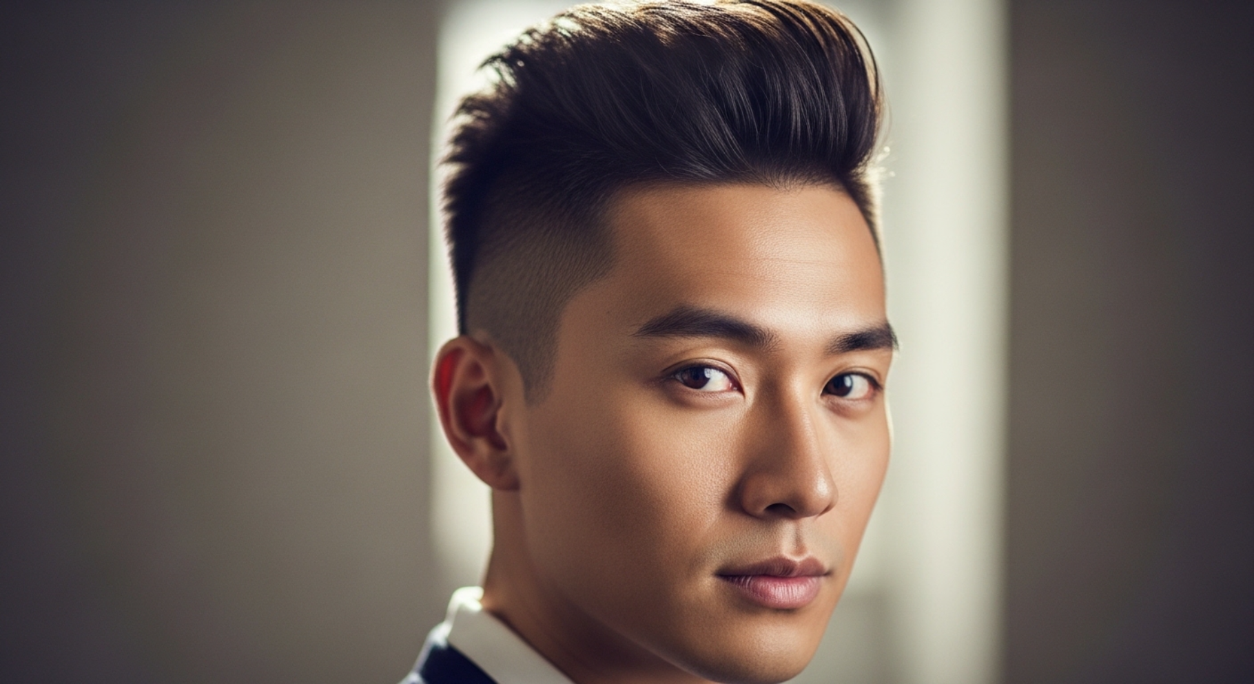 Short Quiff Fade