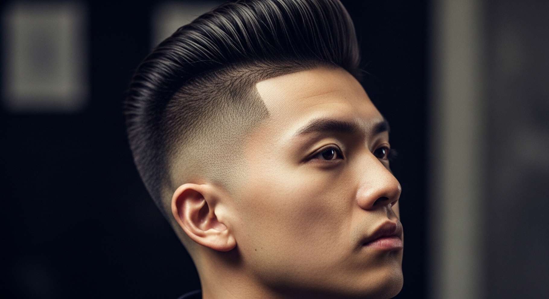Skin Fade Pompadour