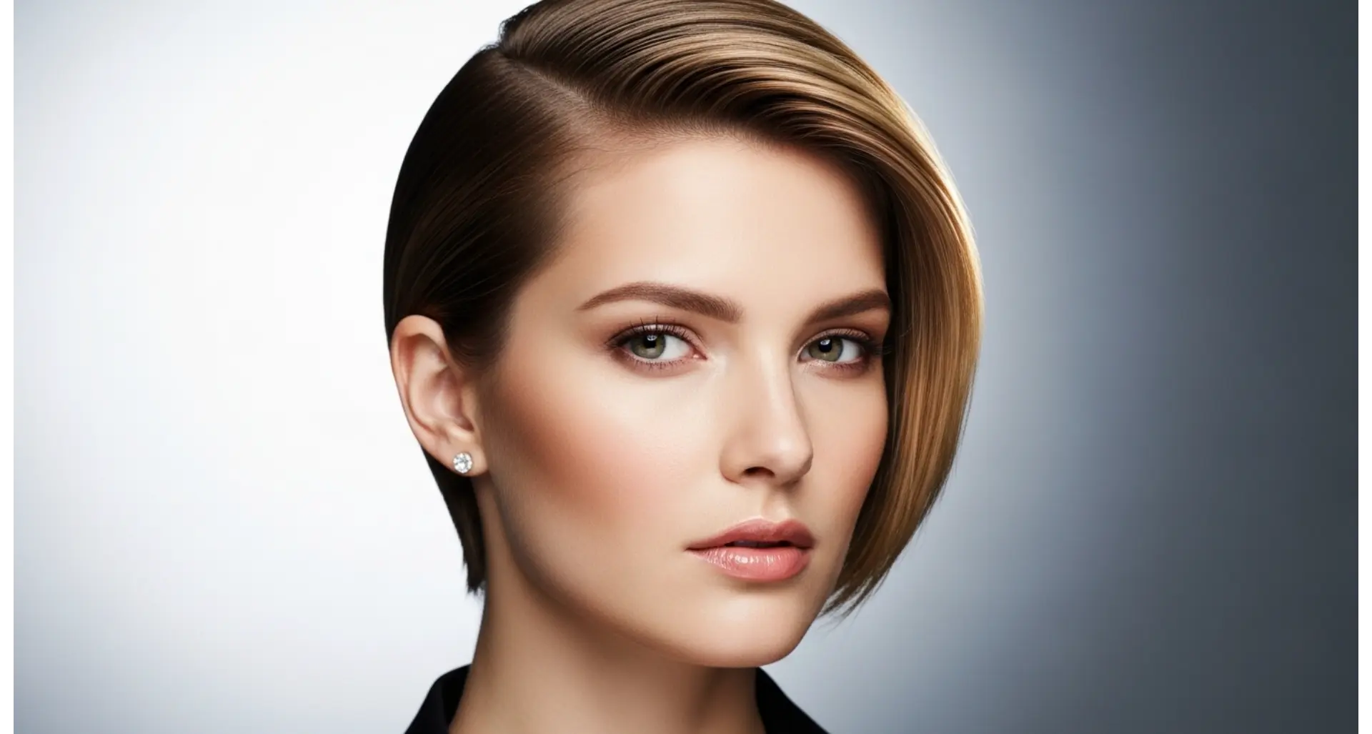 Sleek Deep Side Sweep