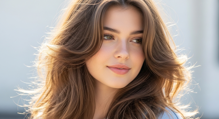 Soft Layered Butterfly Cut for Long Hair