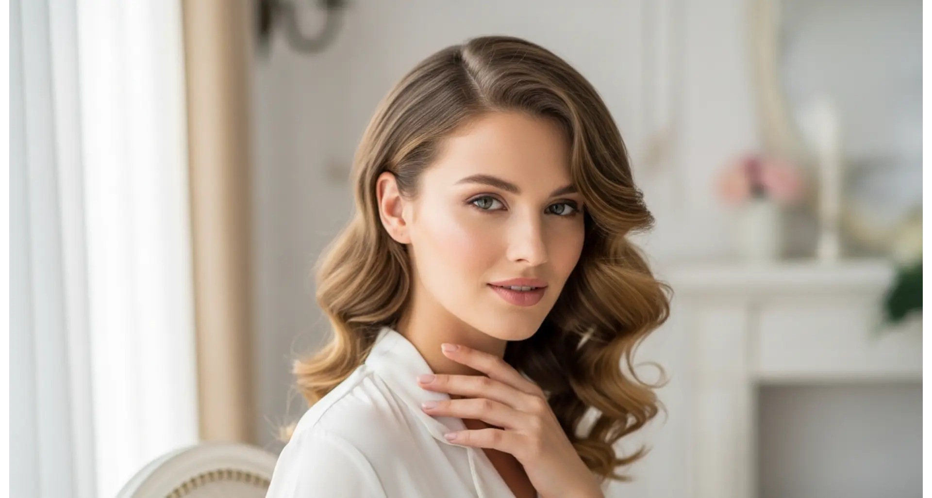 Soft Side Sweep Volume Look