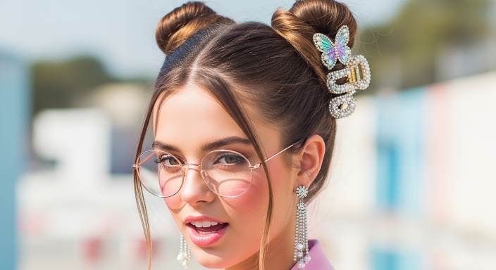 Space Buns Fun Style