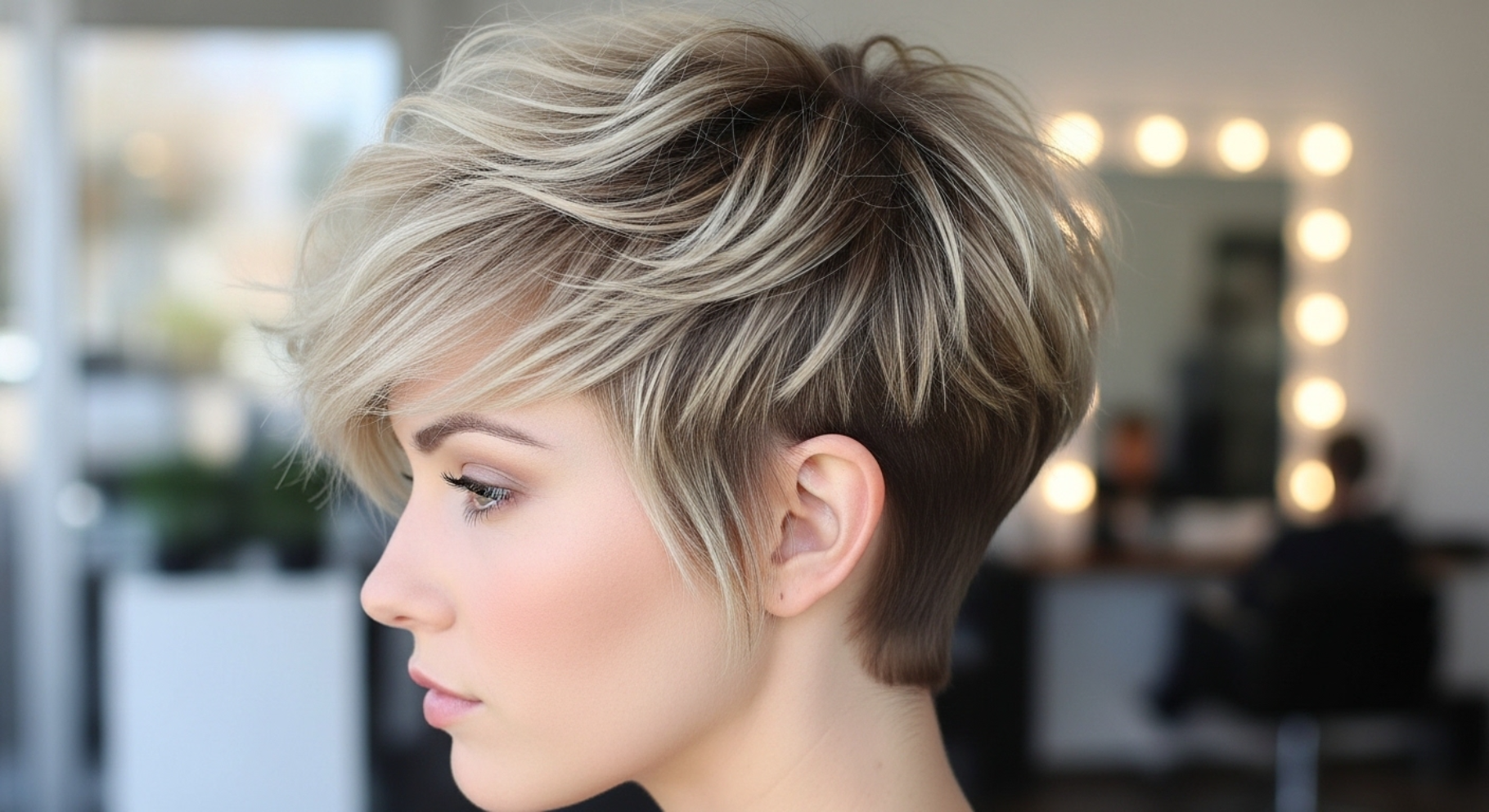Tapered Bixie With Soft Edges