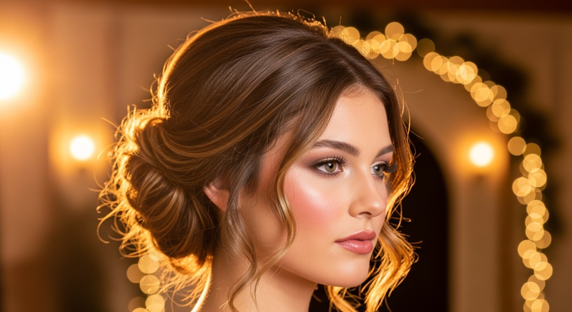 Textured Low Bun
