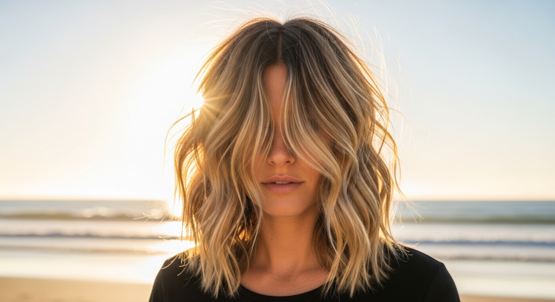 Tousled Beach Wave Shag