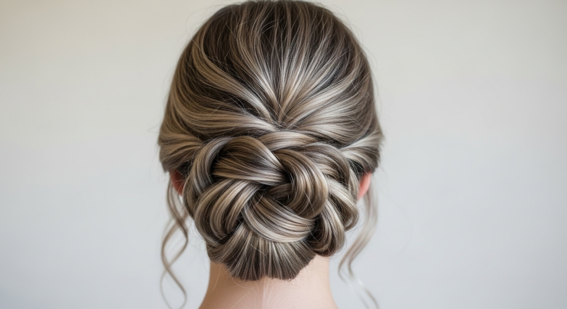 Twisted Low Chignon