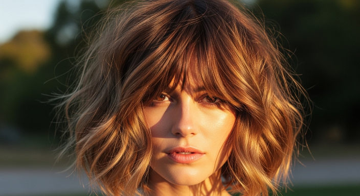 Wavy Wolf Cut