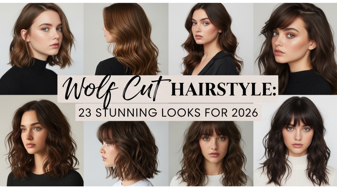 wolf cut hairstyle