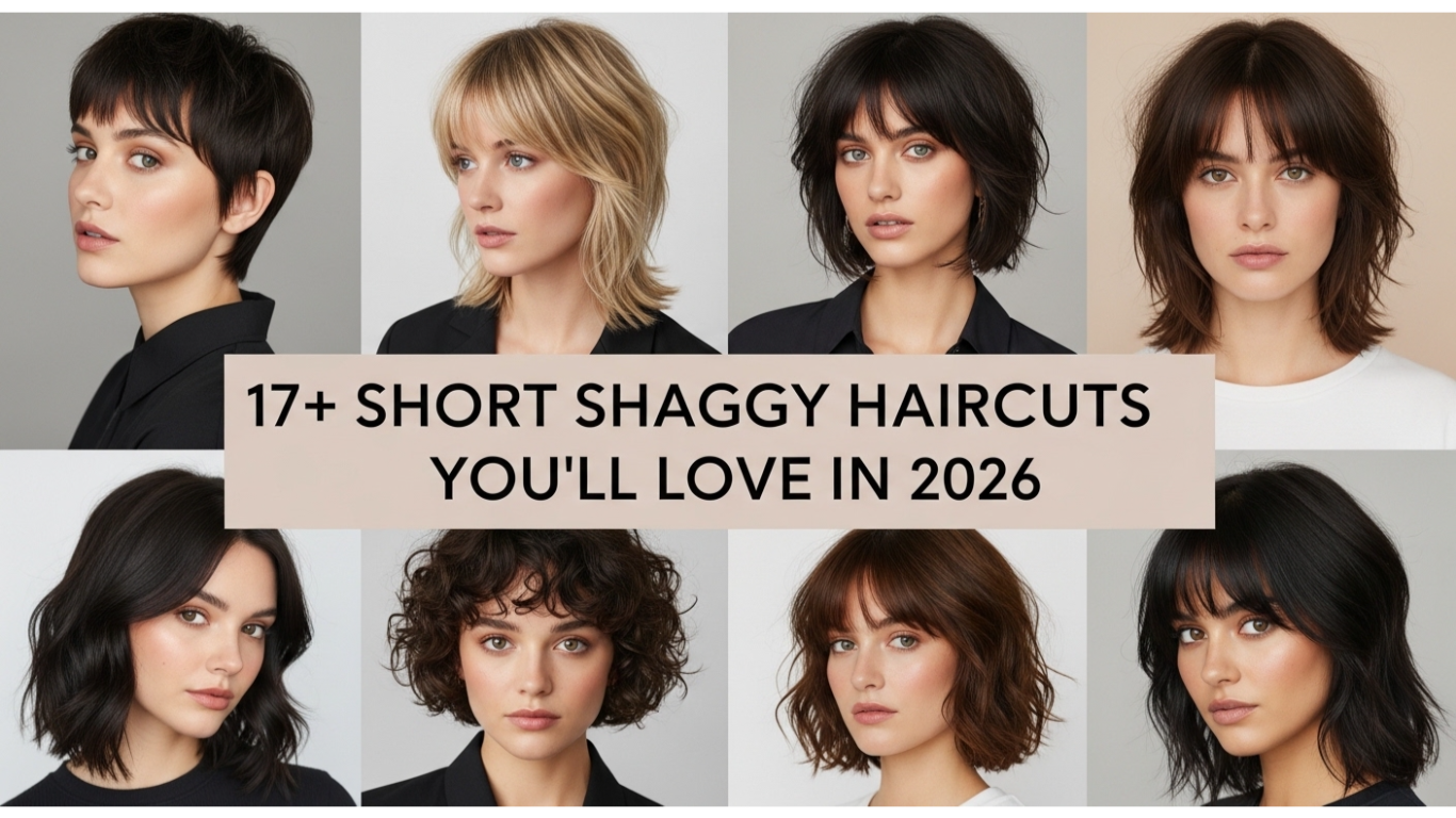 short shaggy haircuts
