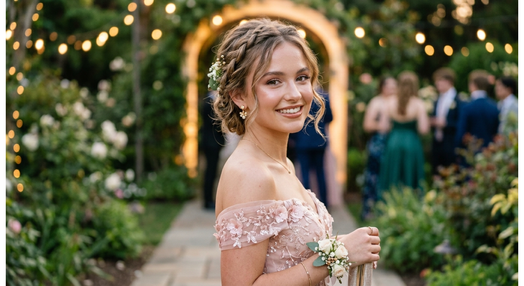 Boho Braided Updo