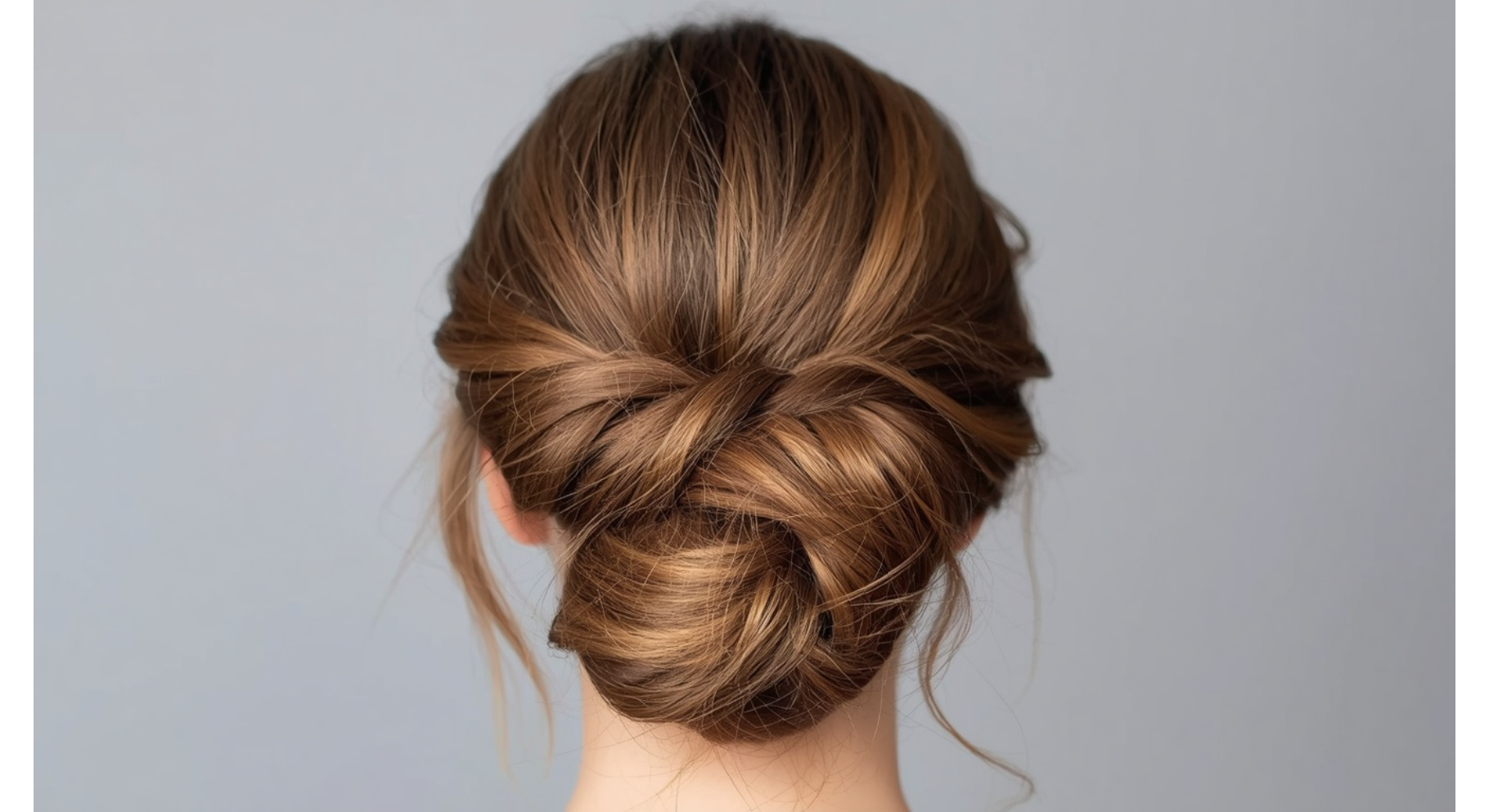 Braided Base Bun Without Pins