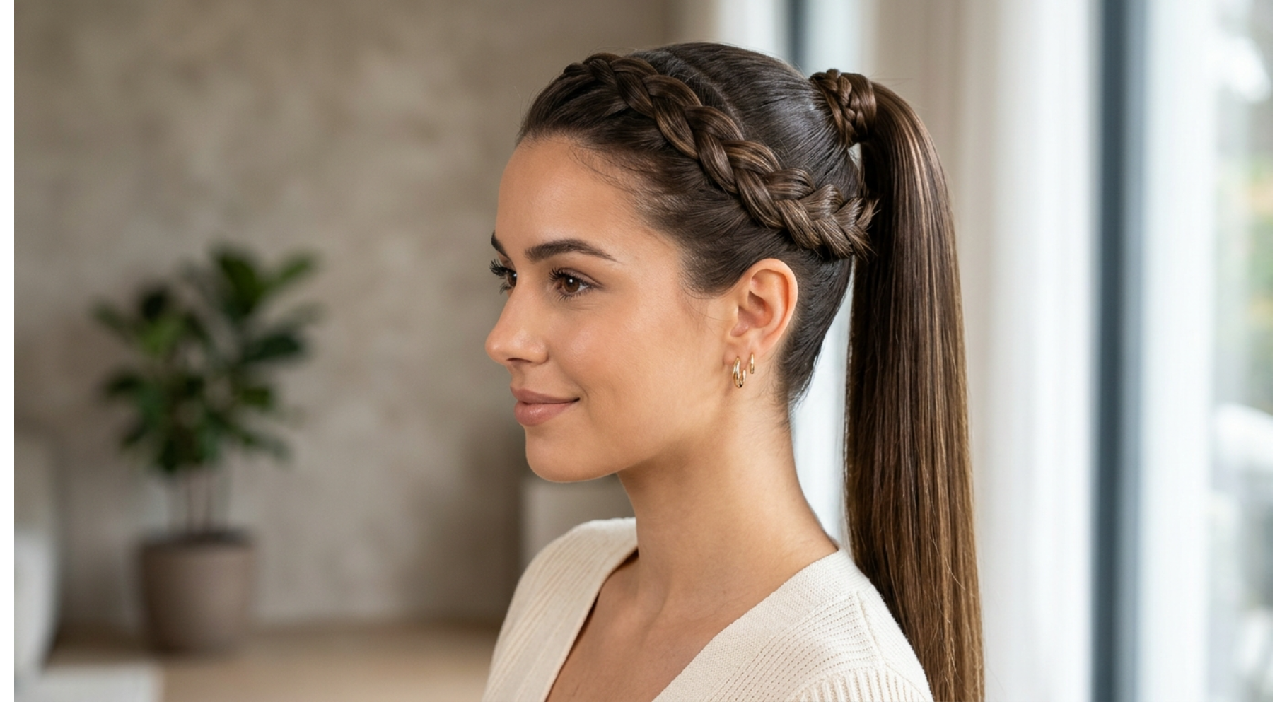 Braided Ponytail Wrap