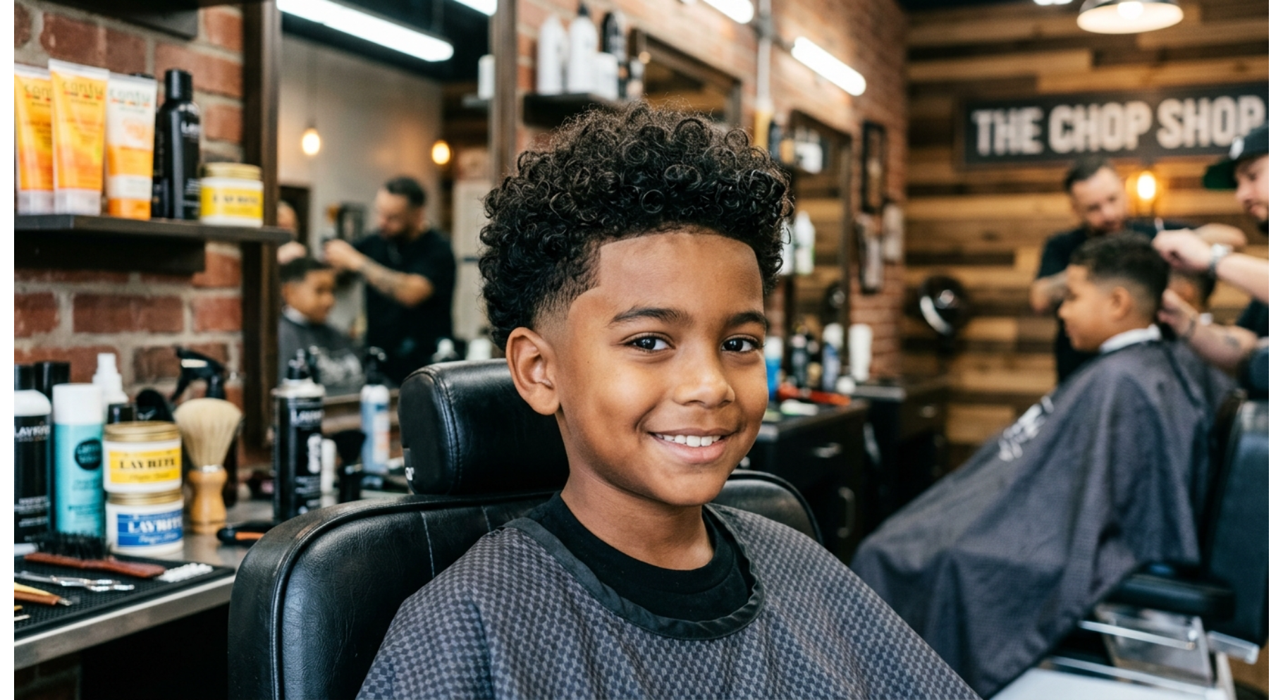 Burst Fade Curls
