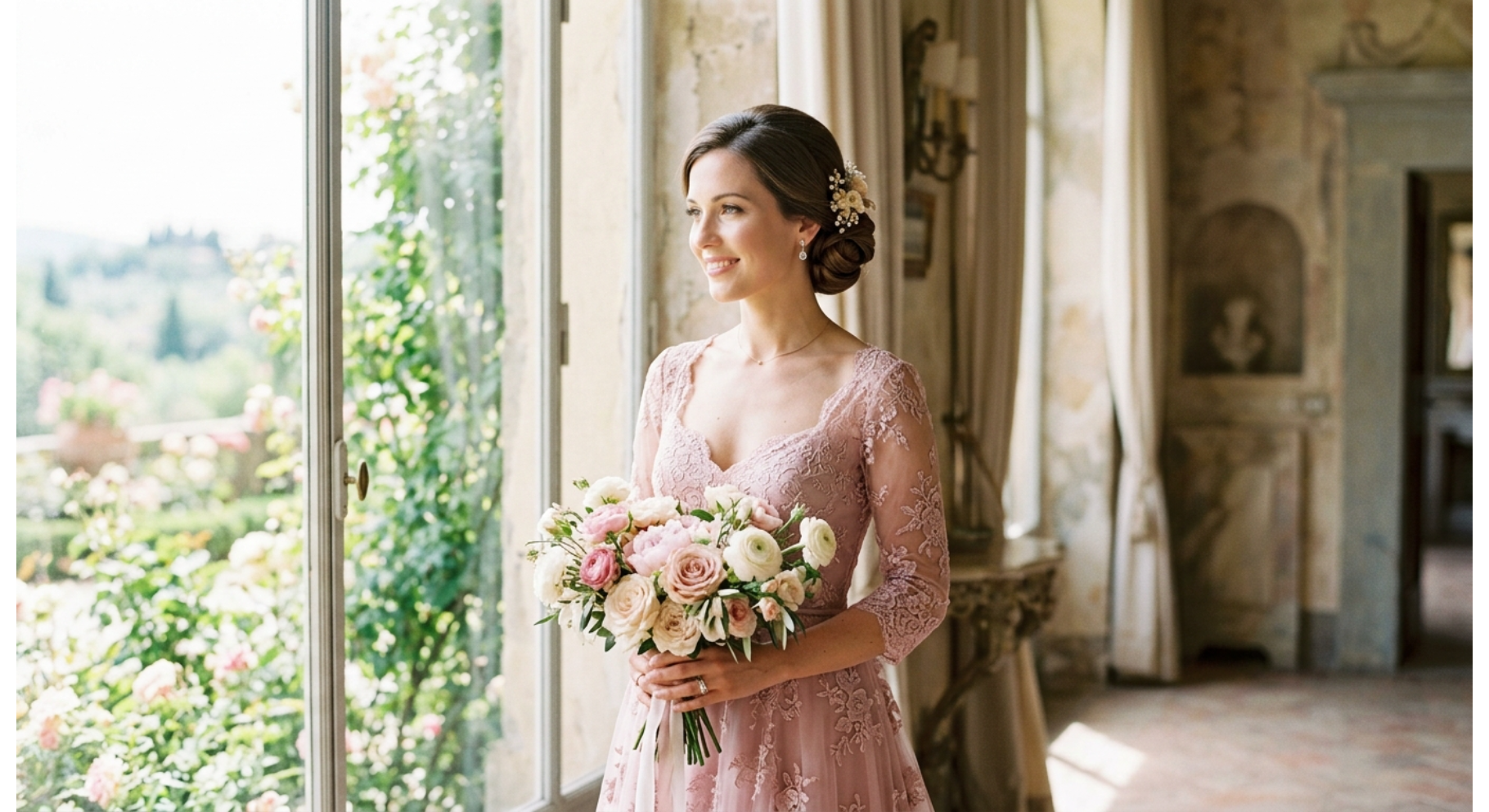 Classic Chignon with Modern Twist