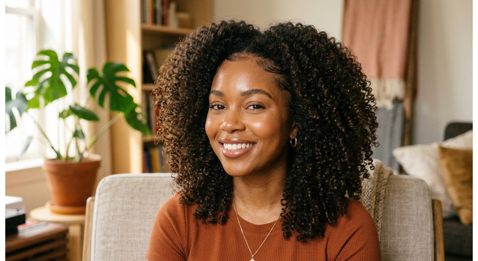 Curly Afro-Inspired Volume