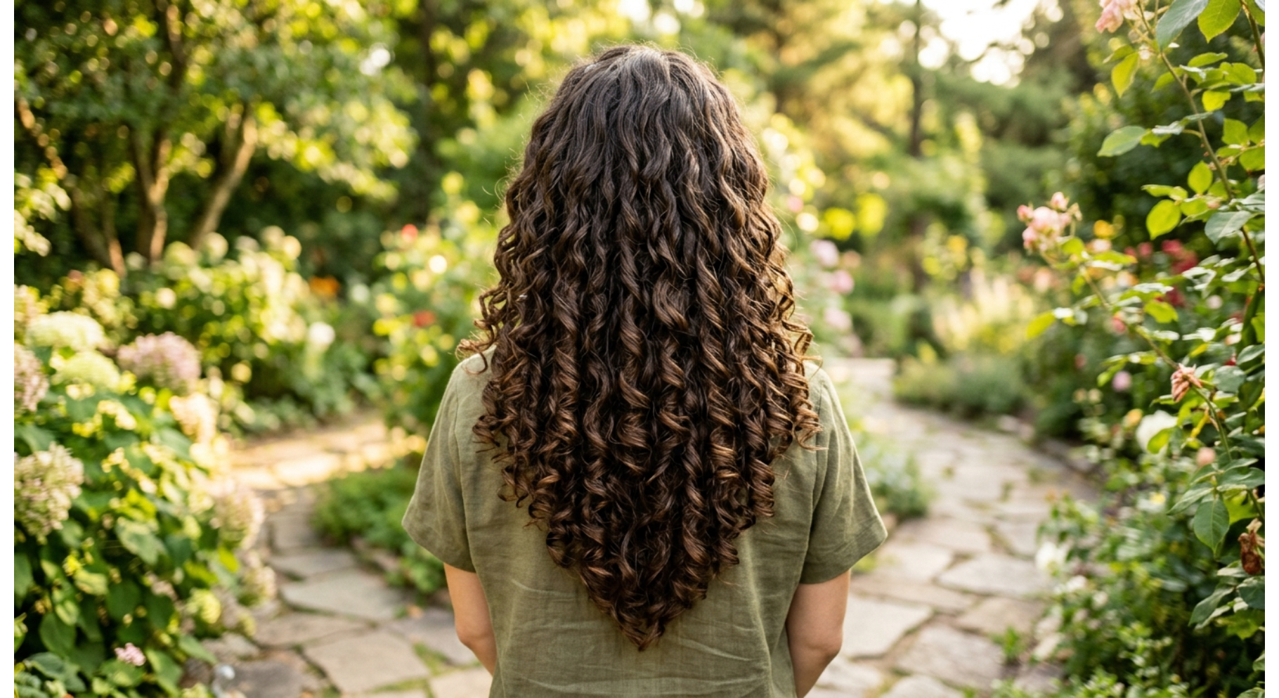Curly Layered V-Cut