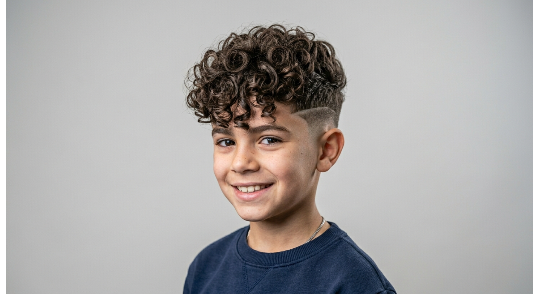 Curly Undercut Style